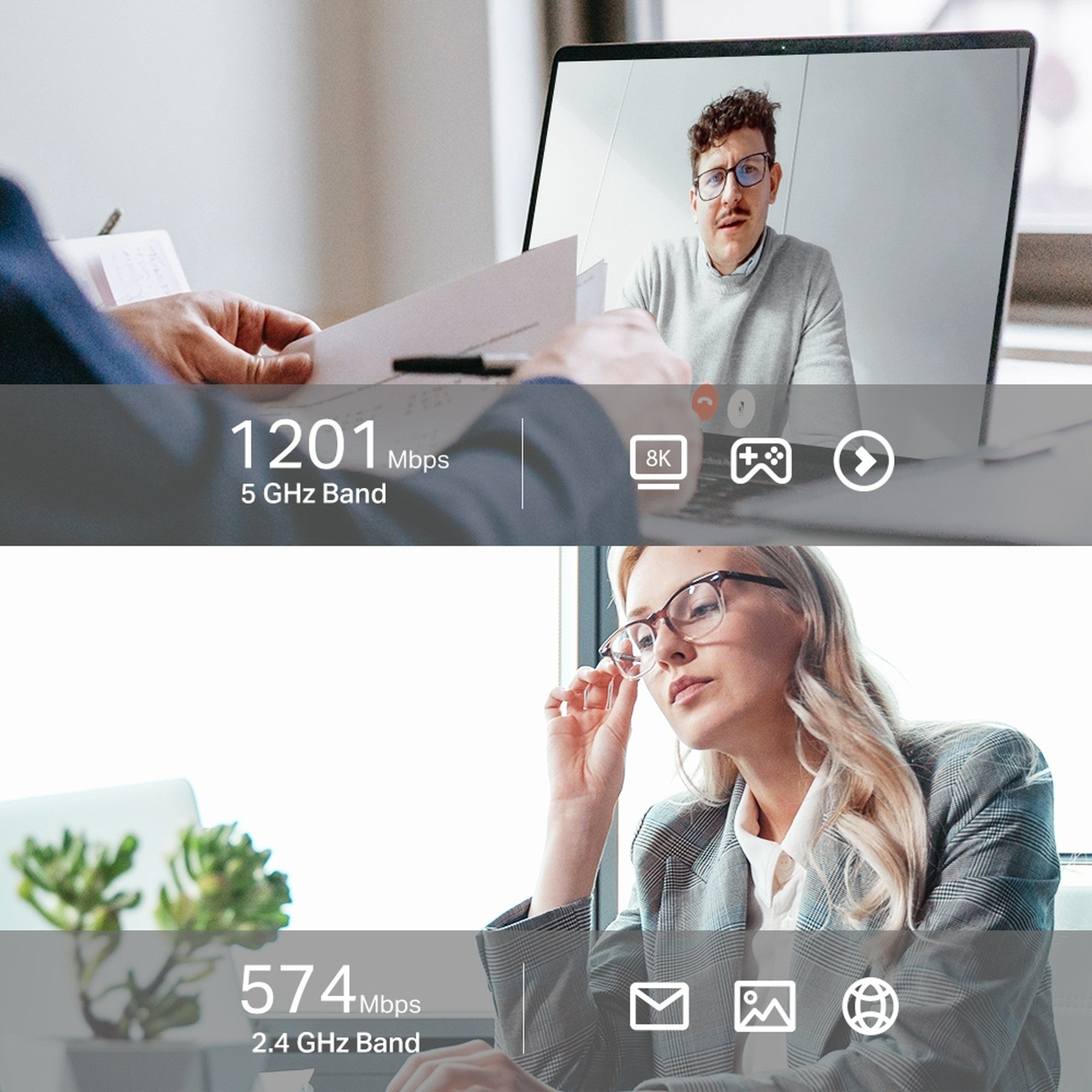 Adaptador USB Wifi 6 de Alta Ganancia AX1800 Archer TX20Uh
