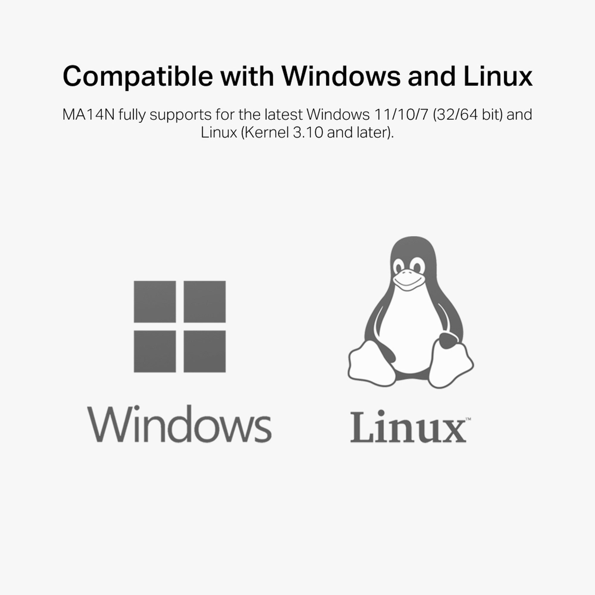 Adaptador WiFi 6 USB Nano MA14N Mercusys Doble Banda