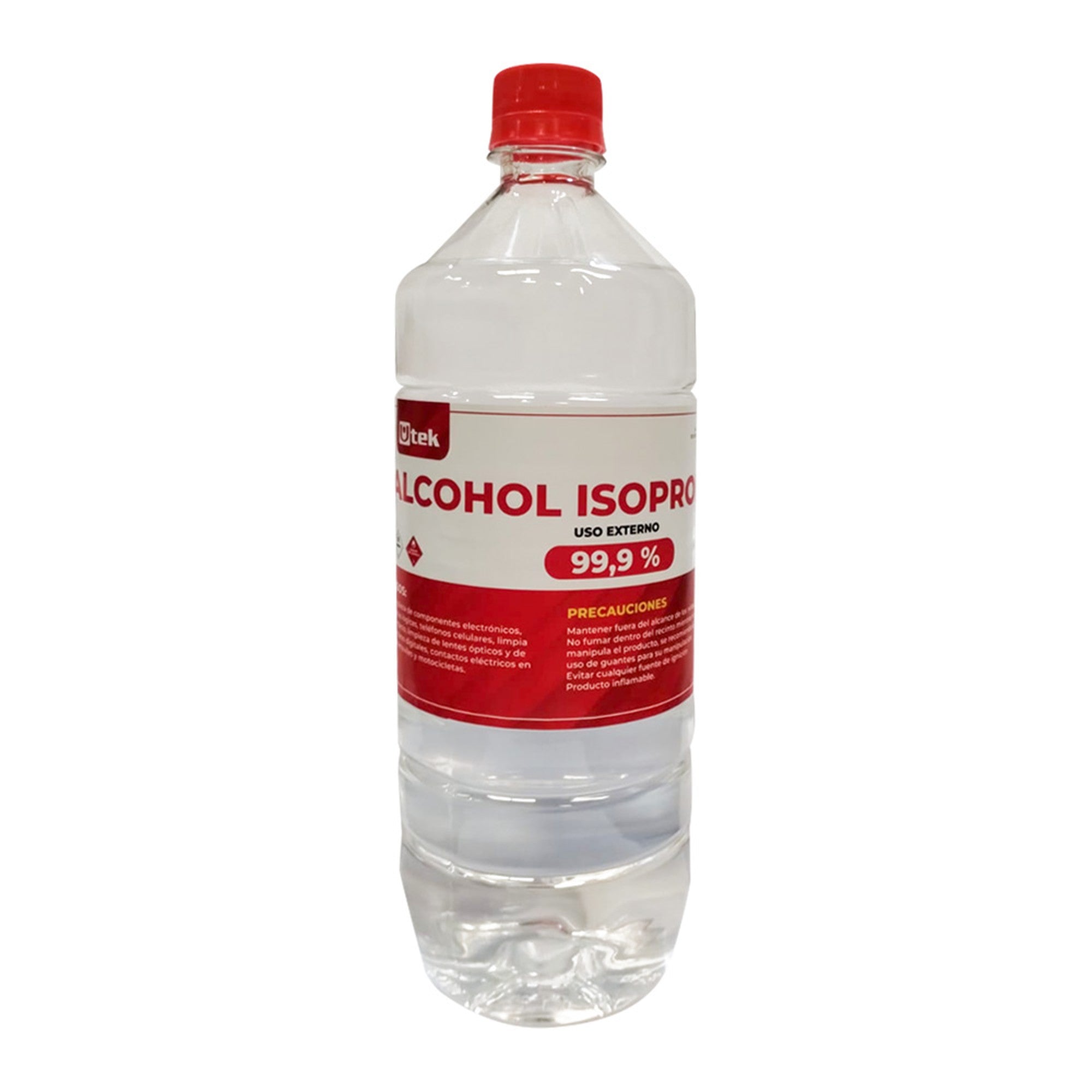 Alcohol Isopropílico 1000cc Utek 99.9% Pureza