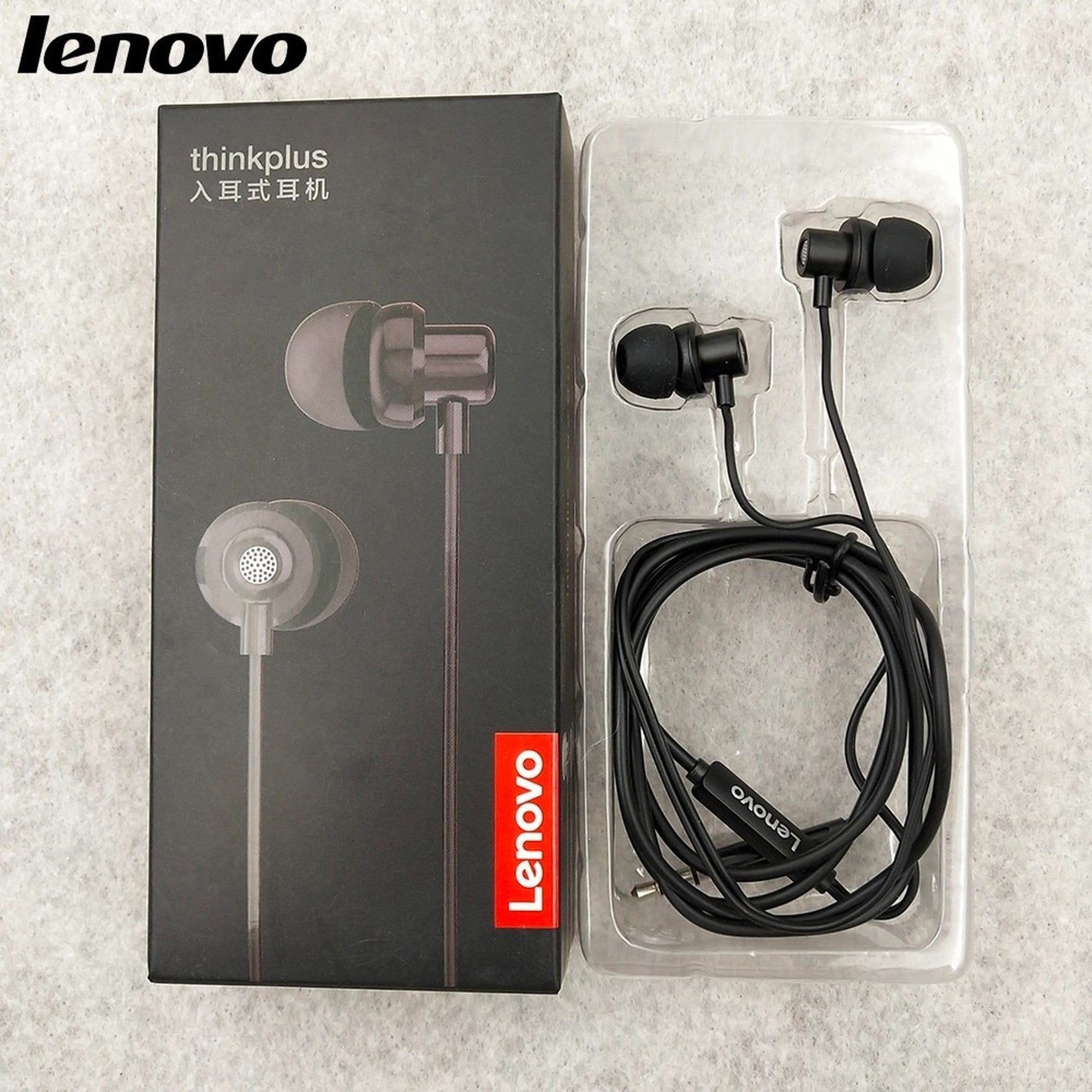 Audifonos Lenovo Thinkplus Tw13 Negros Plug 3,5mm Usb - audífonos lenovo