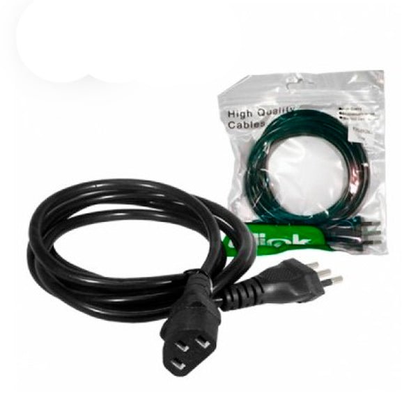 Cable de Poder para PC 1.8 Mts Ulink Alta Calidad