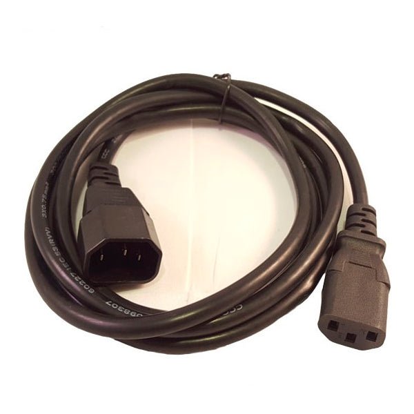 Cable De Poder Para Pc Y Ups Extension 1,8m Conector C13 C14