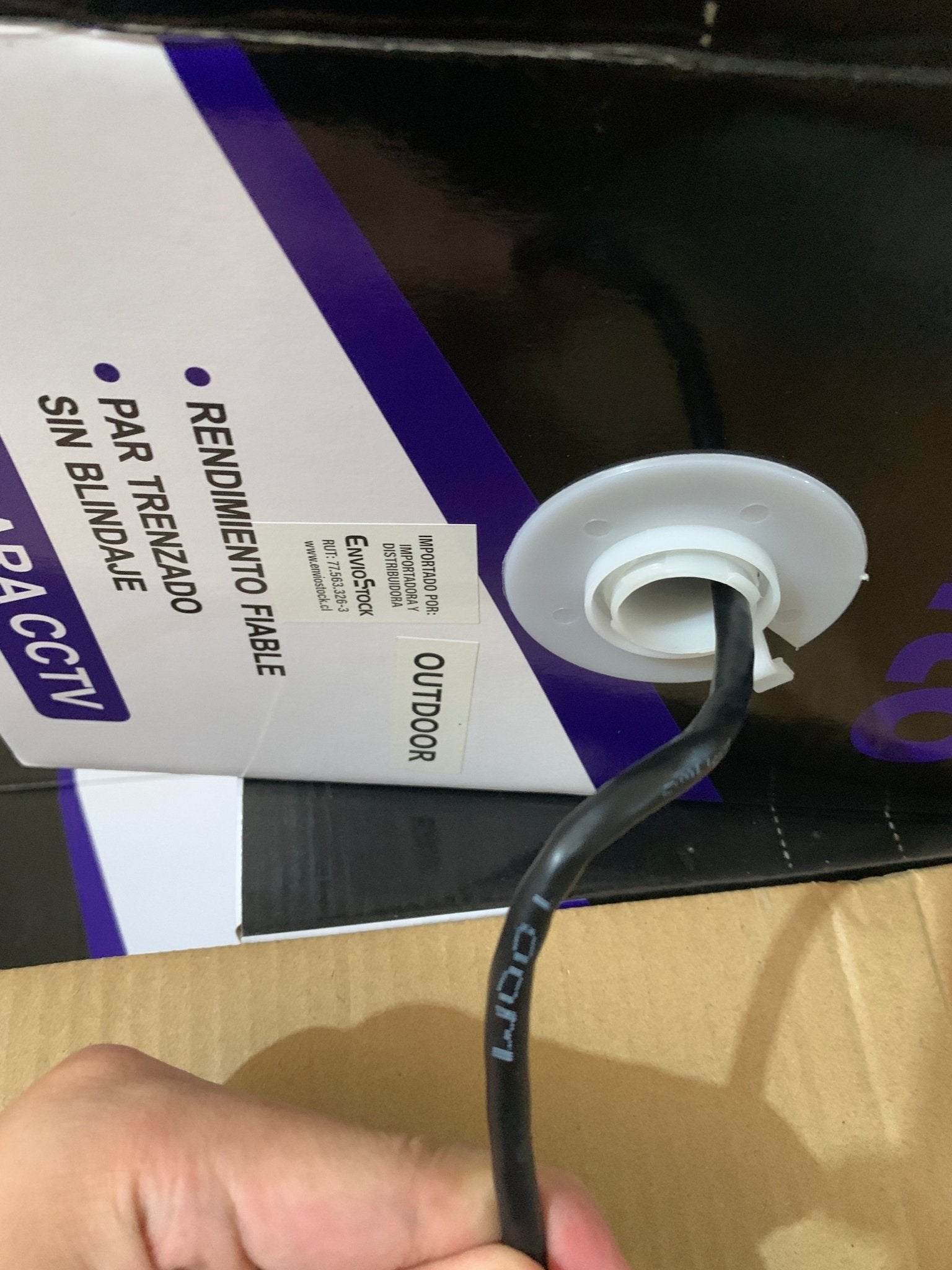 Cable de Red Cat6 Exterior 100M 23AWG 0.52mm CCA