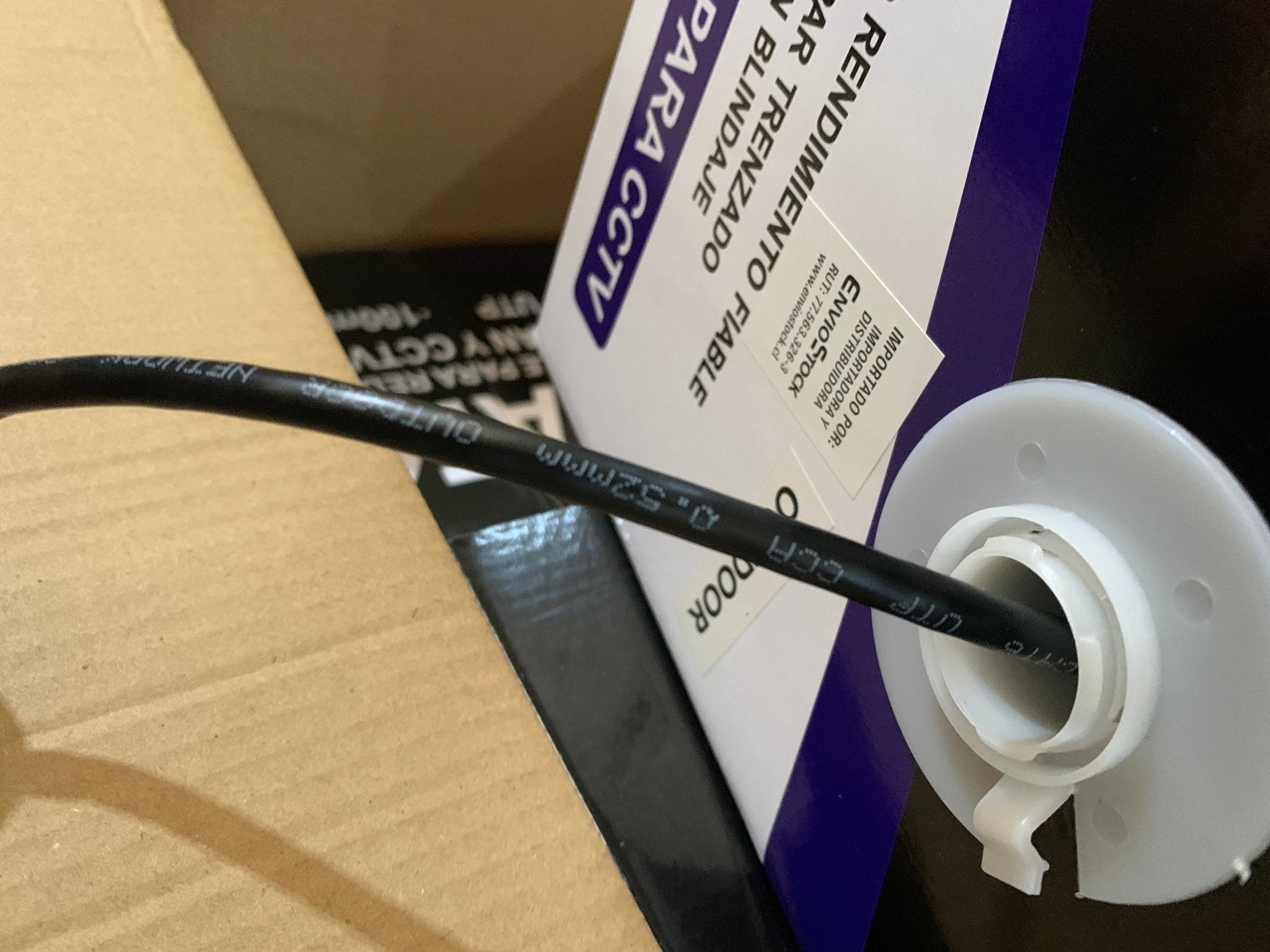 Cable de Red Cat6 Exterior 100M 23AWG 0.52mm CCA