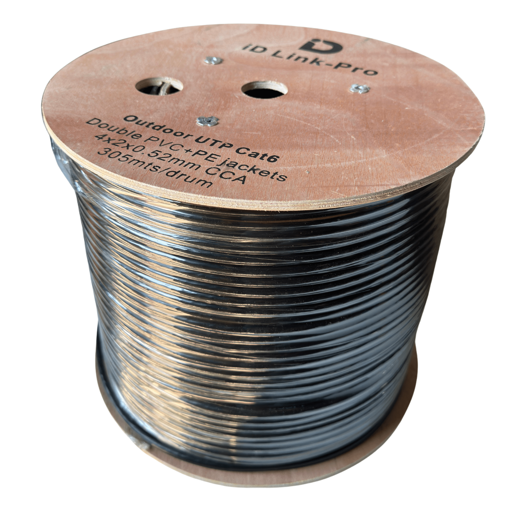 Cable de Red Cat6 Exterior 305M 23AWG 0.52mm CCA