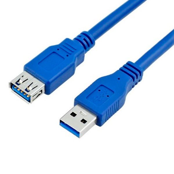 Cable Extension USB 3.0 Macho Hembra 1.8m Azul 5Gbps