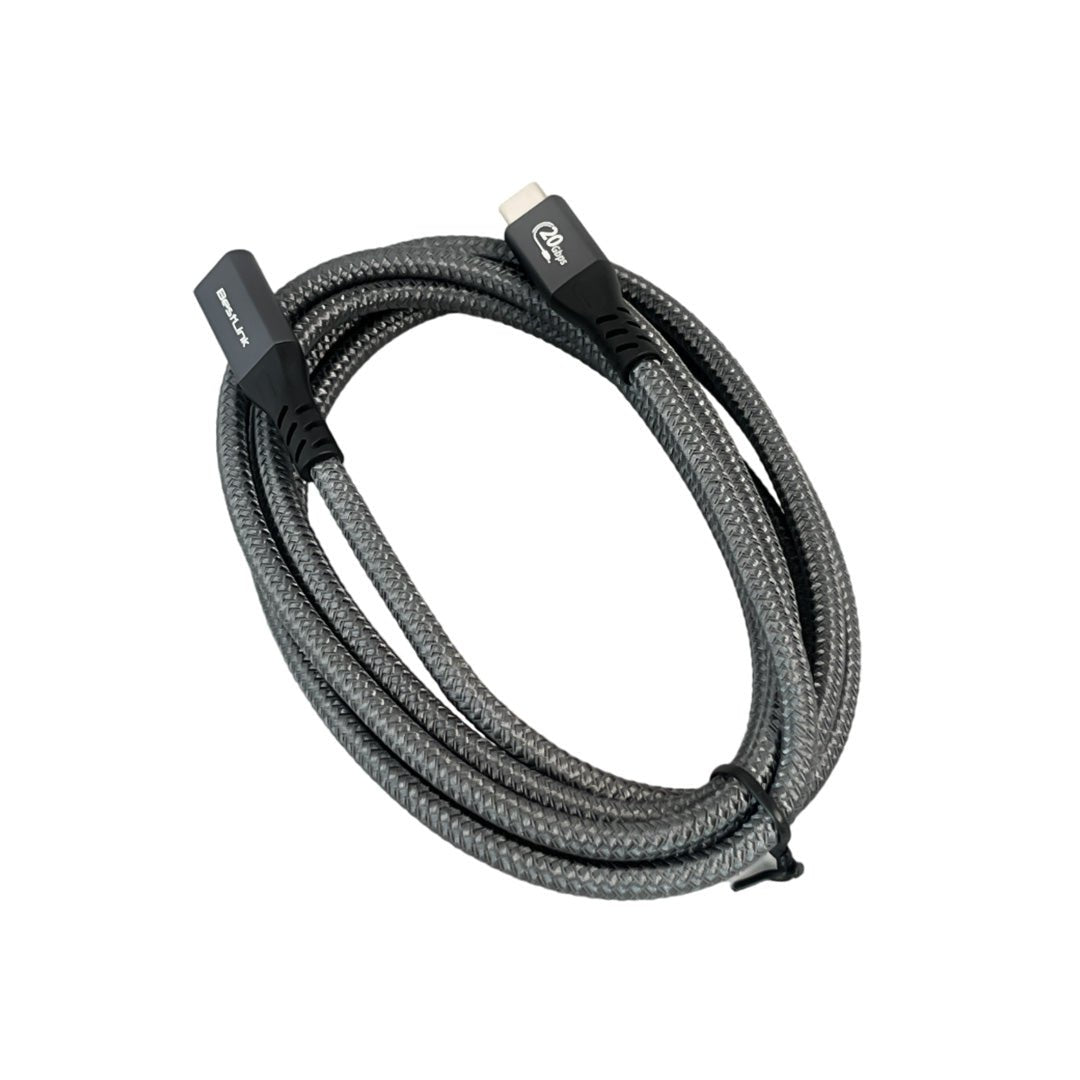 Cable Extension USB Tipo C a C Macho Hembra 100W 20Gb 4K 1,8