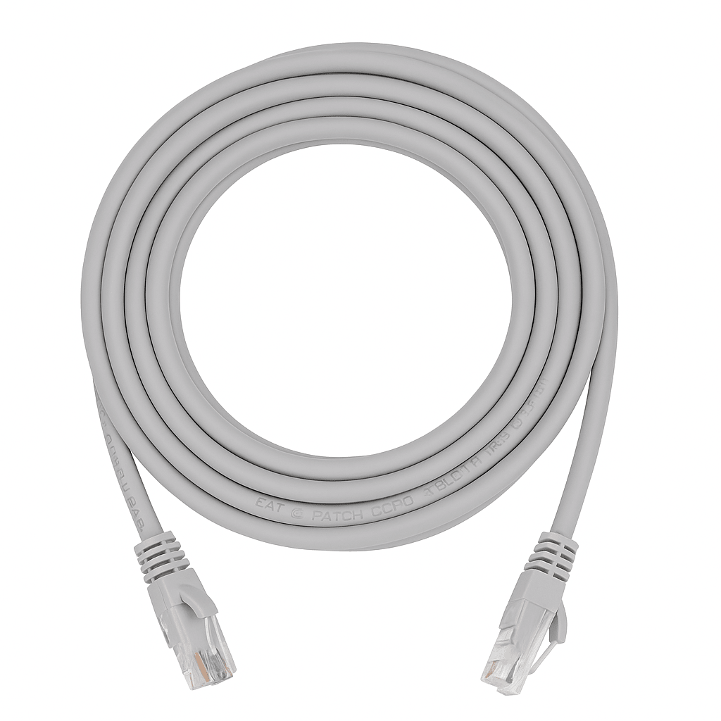 Cable Red Cat6 10m Gris Certificado Fluke Ulink