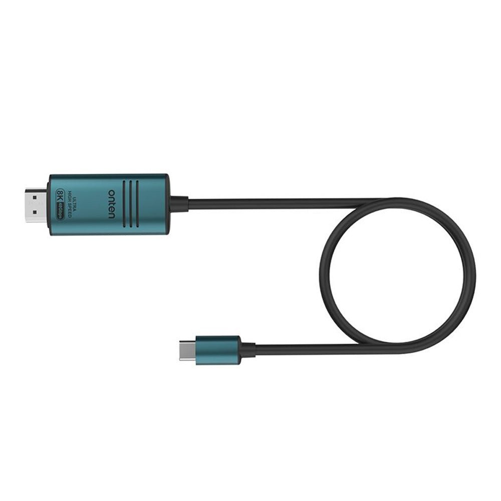 Cable USB - C a HDMI 8K 1.8M Onten OTN - UC982 Ultra HD