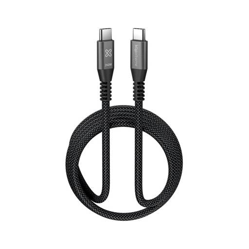 Cable USB - C a USB - C Klip Xtreme 1.8m 240W Carga Rápida PD 3.1
