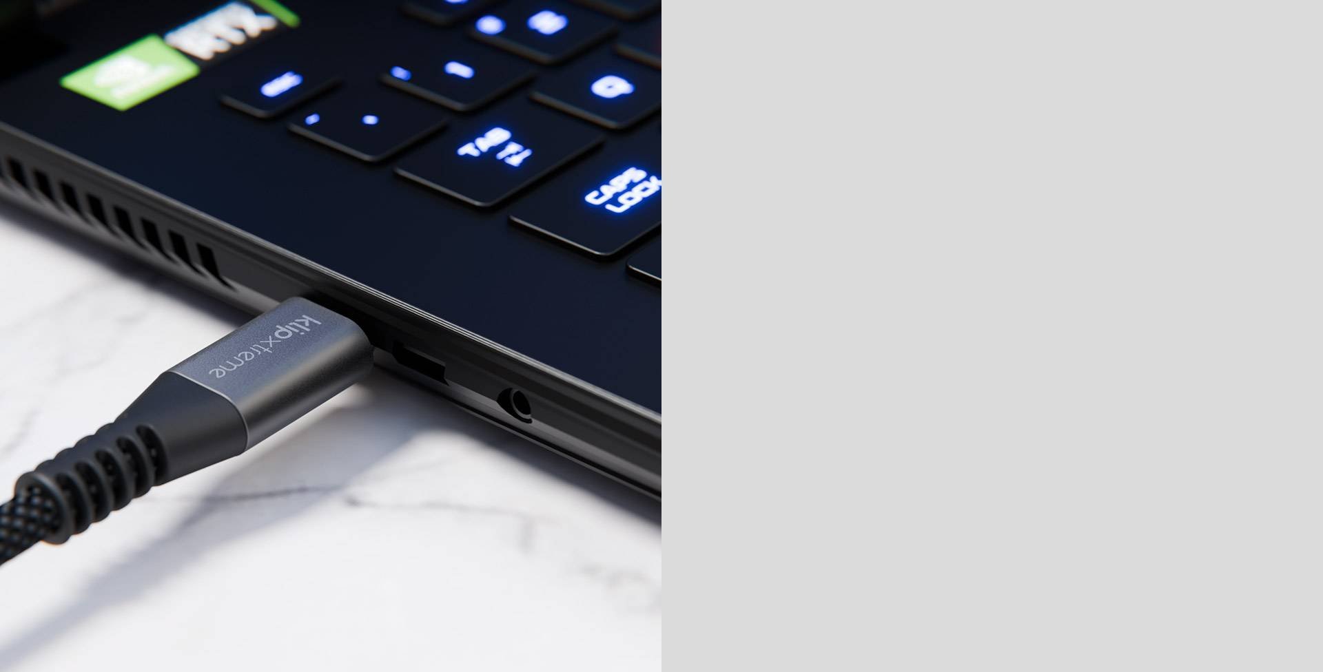 Cable USB - C a USB - C Klip Xtreme 1.8m 240W Carga Rápida PD 3.1