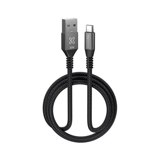 Cable USB‑A a USB‑C Klip Xtreme PowerGo 050 30W 3 Metros