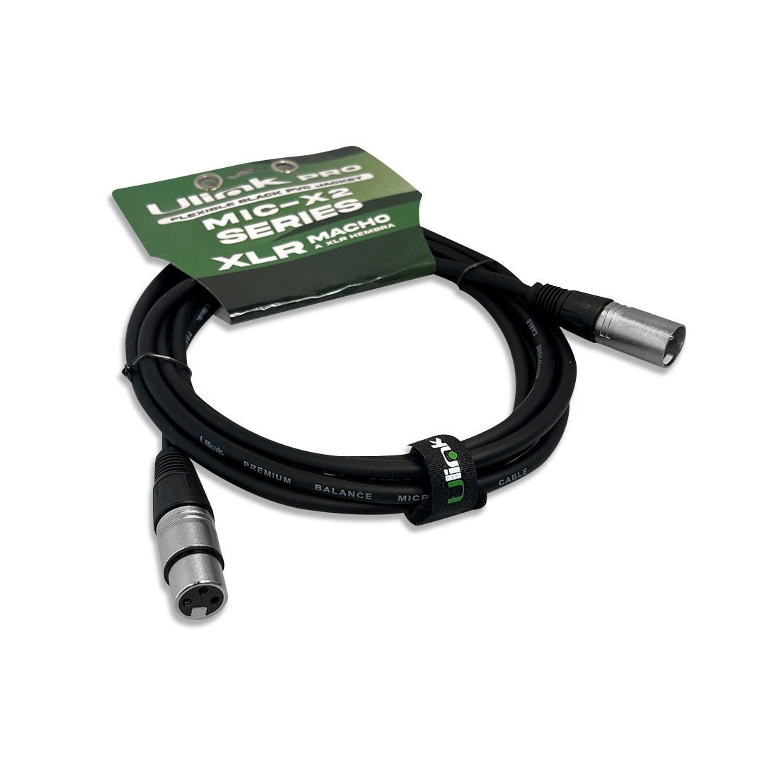 Cable XLR Macho a Hembra 6m Profesional Ulink MIC - X2006