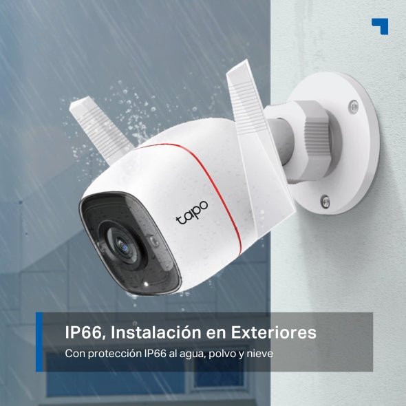 Camara Seguridad Exterior WiFi TP-Link Tapo TC65 3MP