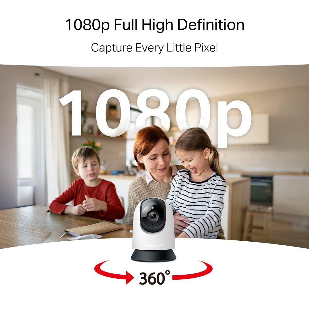Camara Seguridad Wifi Interior Mercusys MC200 WiFi 1080p