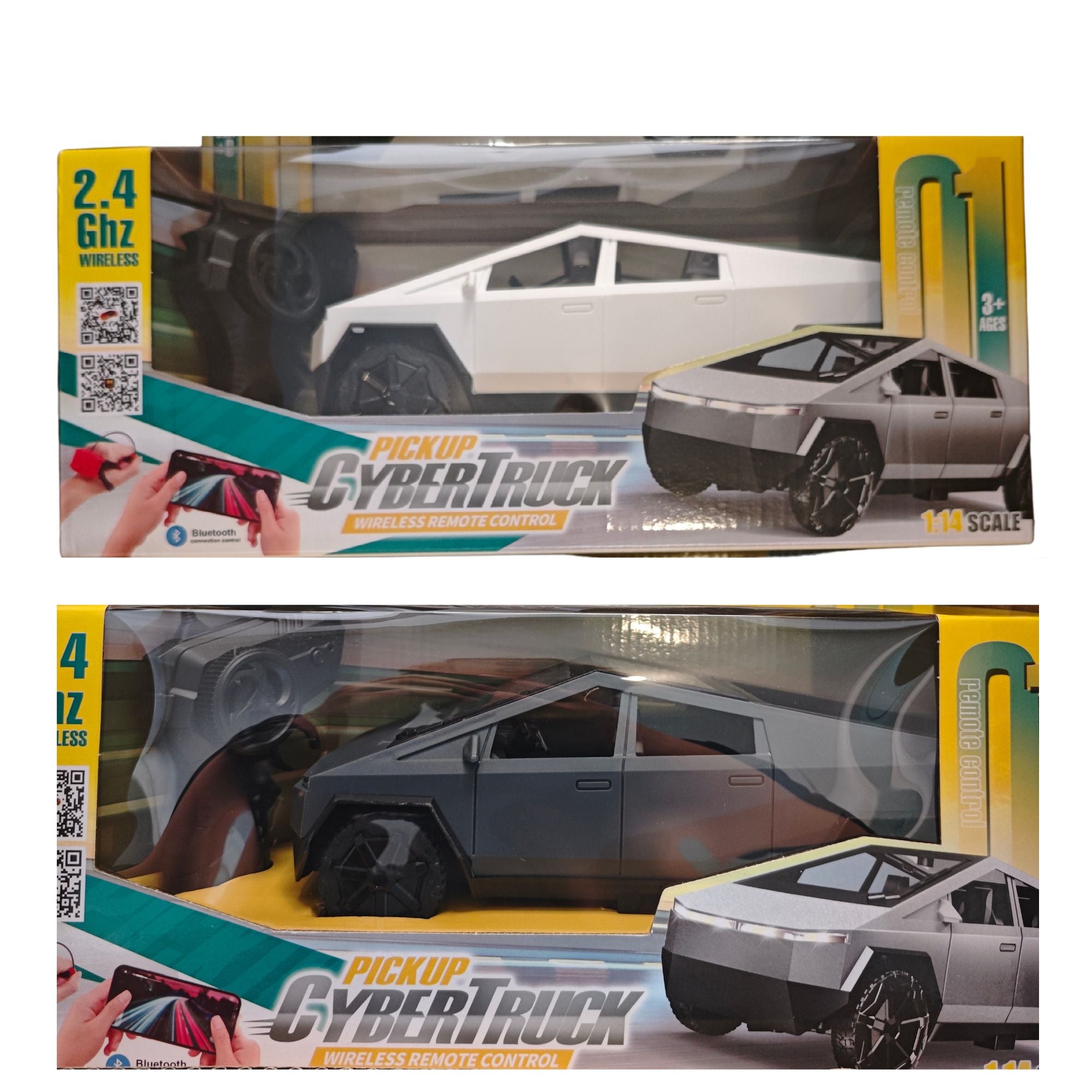 Camioneta Cybertruck Pickup a Control Remoto Escala 1:14