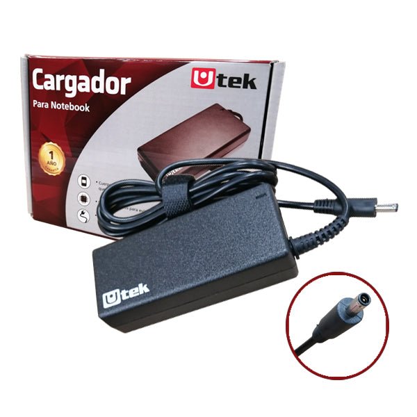Cargador Dell 19.5V 3.34A 65W 4.5x3.0mm UT-DL65(1)