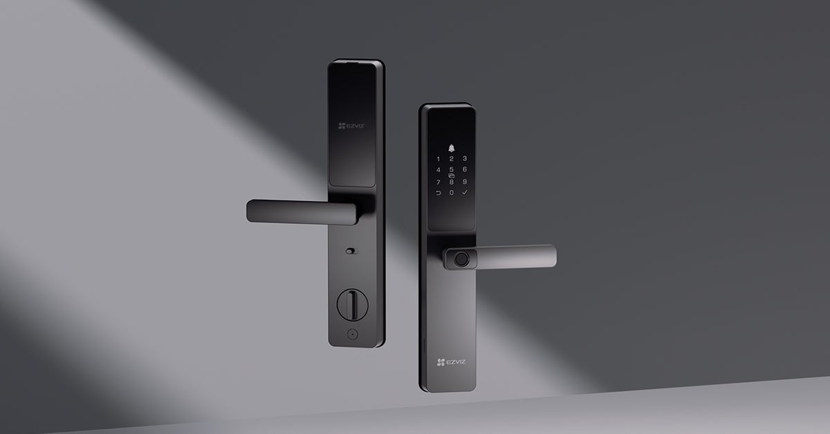 Cerradura Inteligente EZVIZ DL05 Huella WiFi Pin y Teclado Táctil
