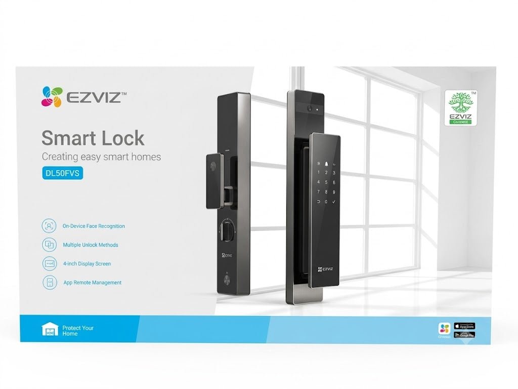 Cerradura Inteligente Reconocimiento Facial EZVIZ DL50FVS