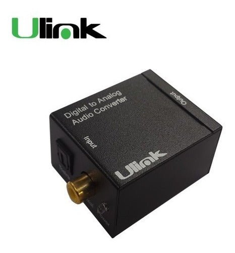 Conversor de Audio Digital a Analogo / Optico a Rca