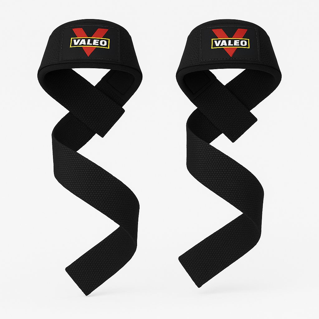Correas Antideslizantes Valeo para Levantamiento de Pesas