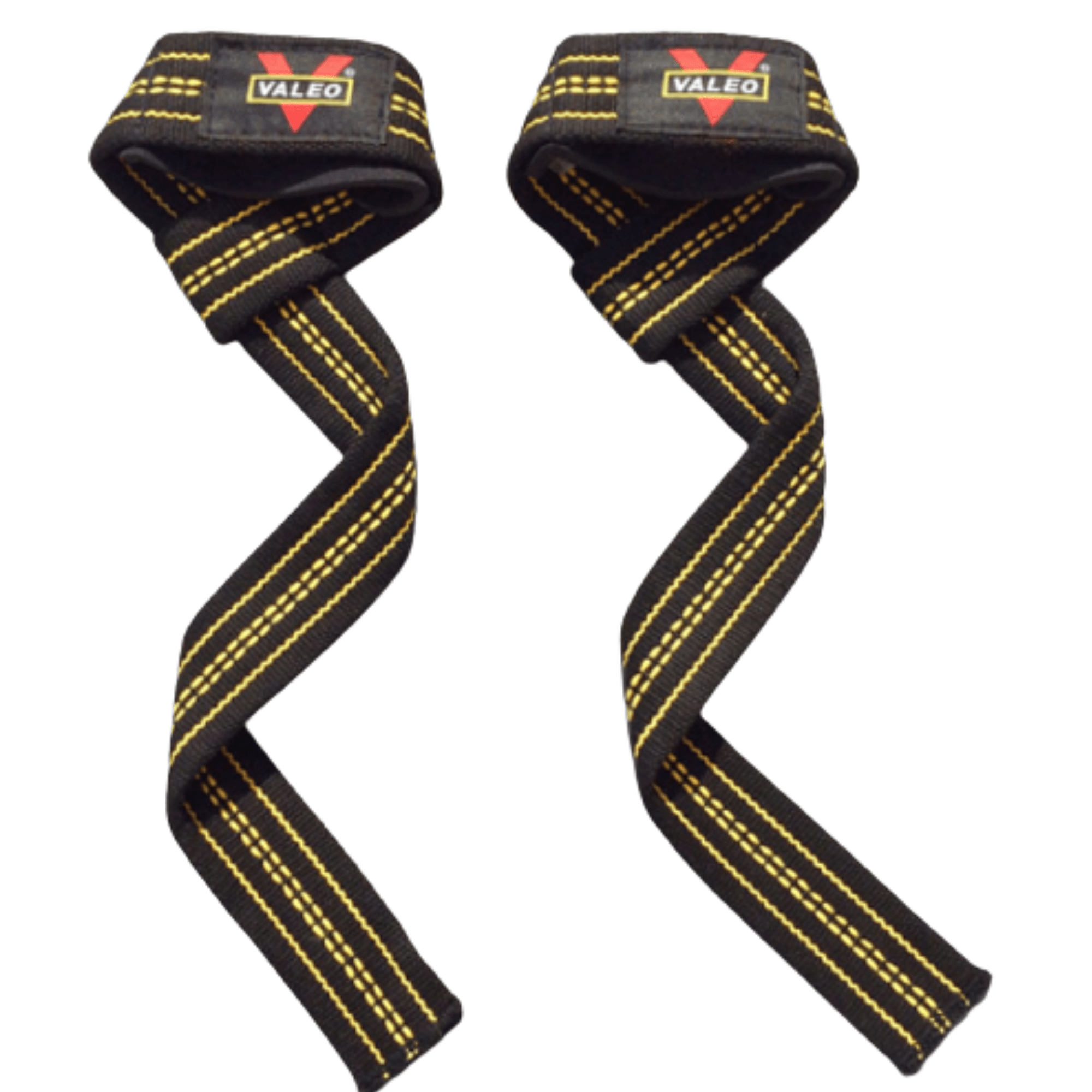 Correas de Levantamiento Straps Antideslizantes Valeo Bicolor