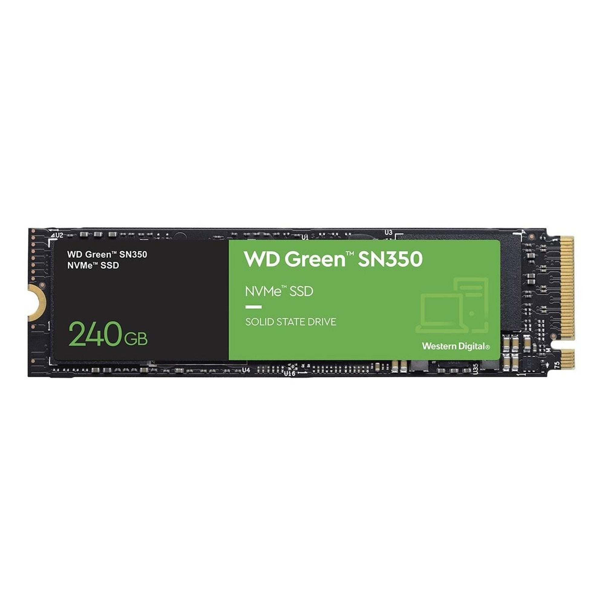Disco sólido SSD 240GB interno WD Green SN350 WDS240G2G0C - Ítems Digital Spa