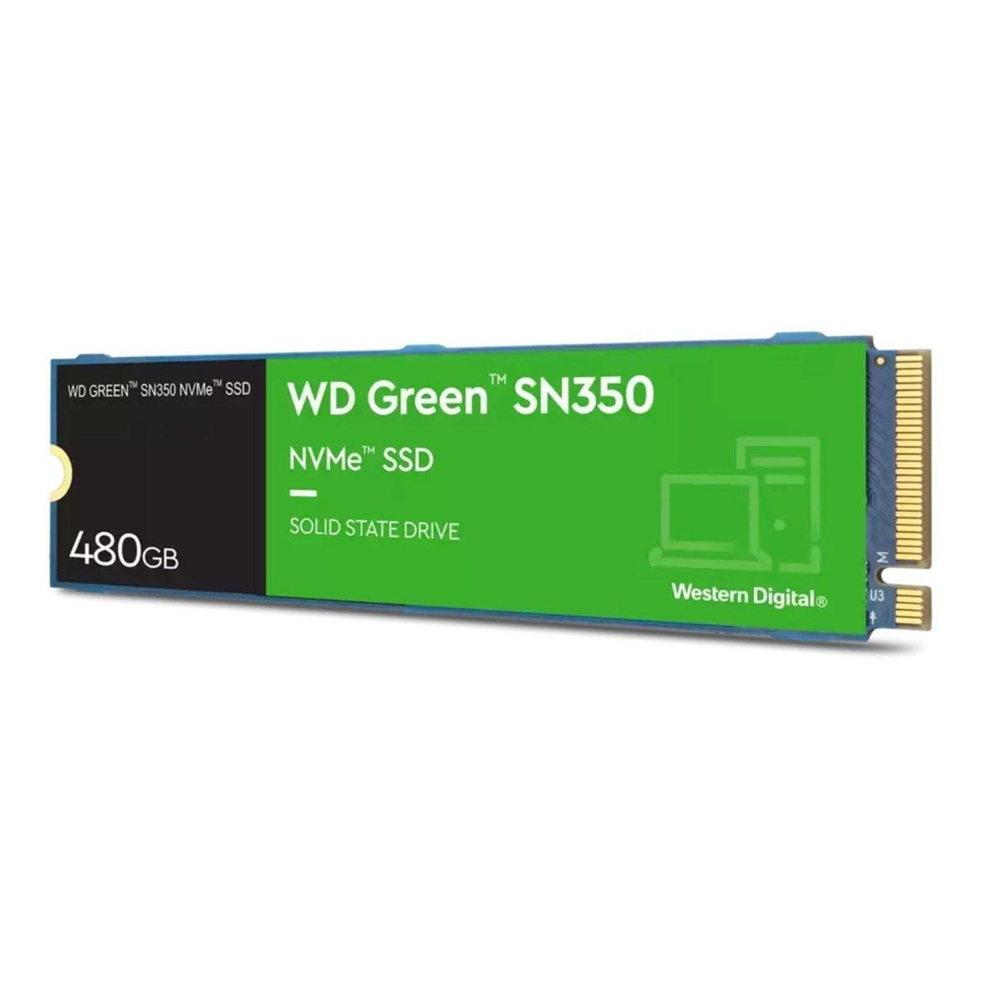 Disco Sólido Ssd 480GB Interno Wd Green Sn350 Wds480g2g0c - Ítems Digital Spa