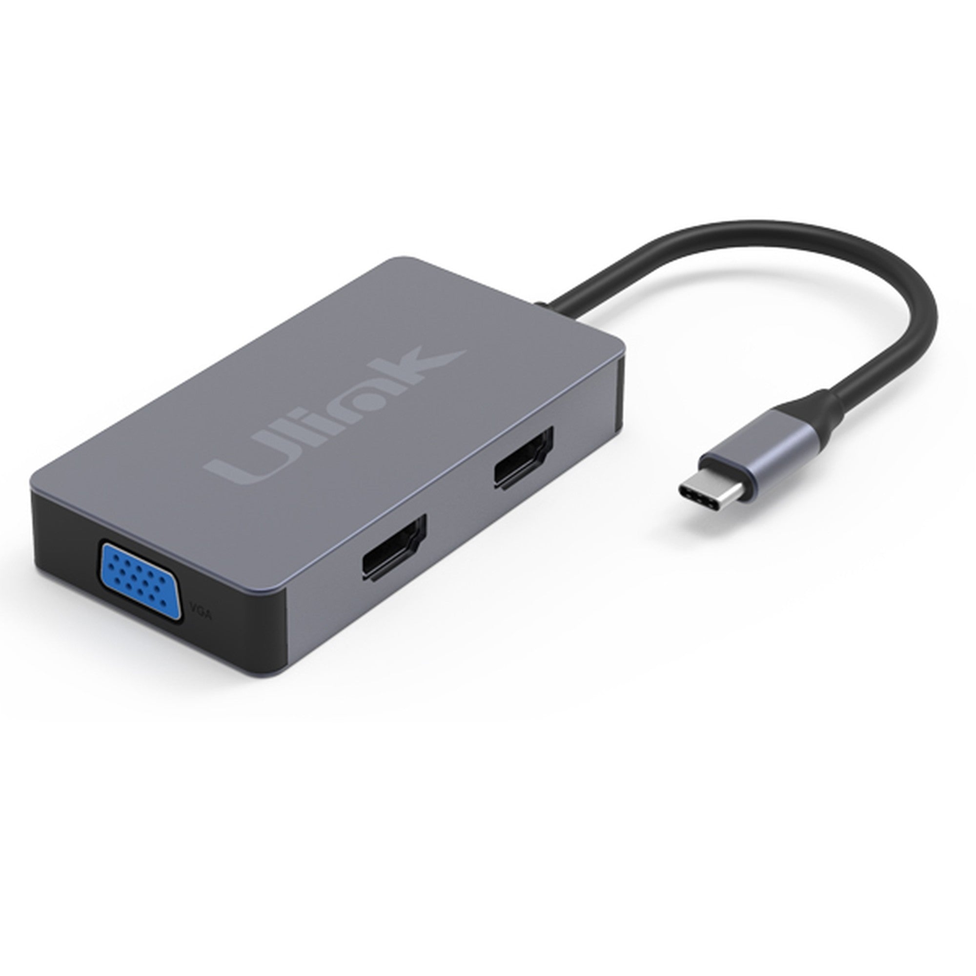Adaptador Multipuerto USB C 5 en 1 Ulink Alta Calidad - adaptador multipuerto