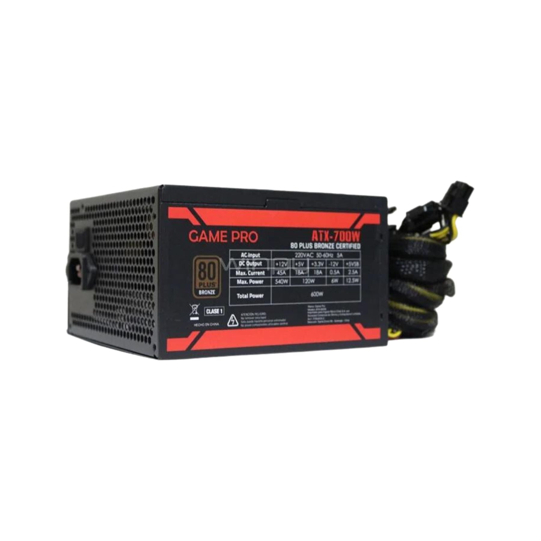 Fuente de Poder Gamer ATX - 700W - Ítems Digital Spa