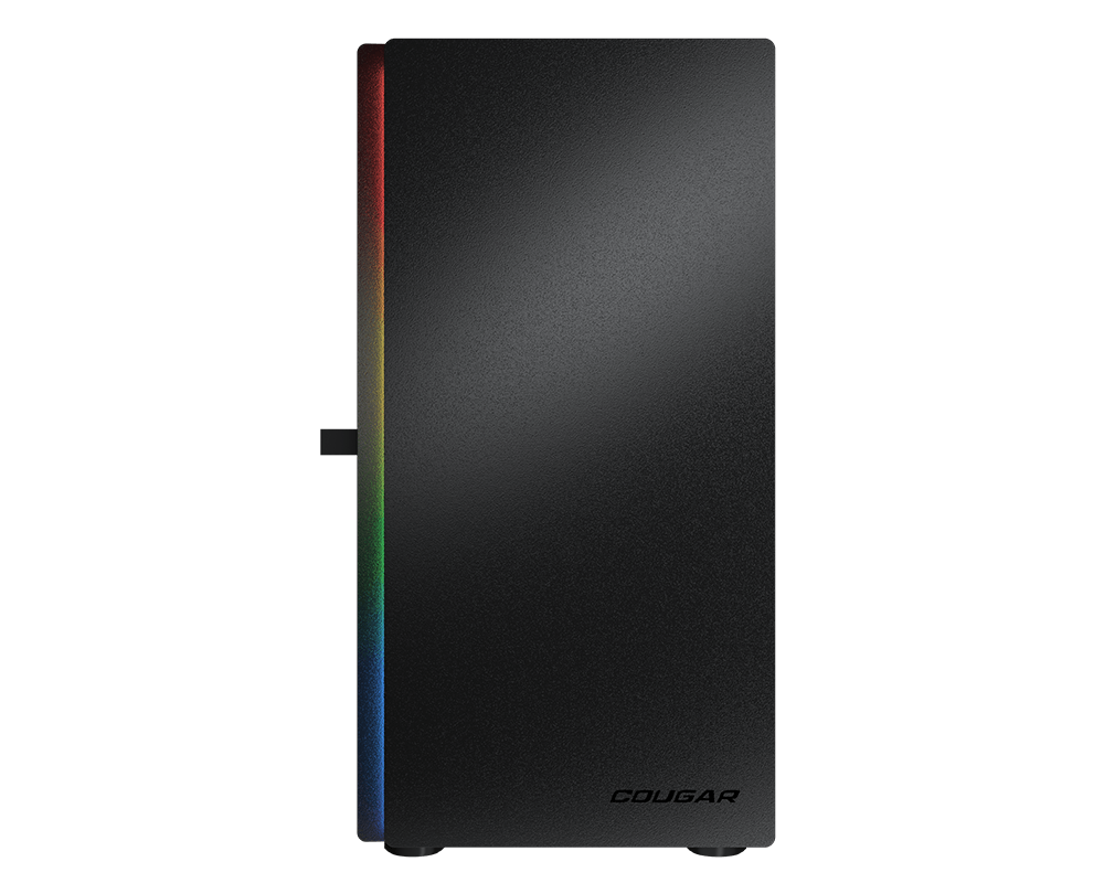 Gabinete Cougar Case Purity Negro con Luz RGB - Ítems Digital Spa