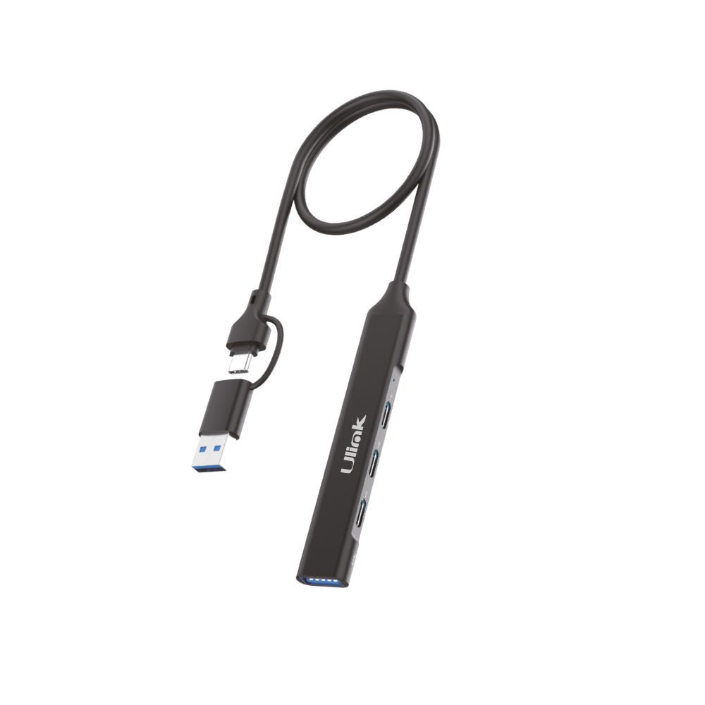 Hub USB 3.0 4 puertos 3x USB - C + USB - A UL - HUBAC204ULINKItems Digital Spa – Tecnología, Hogar y Fitness en un solo lugar