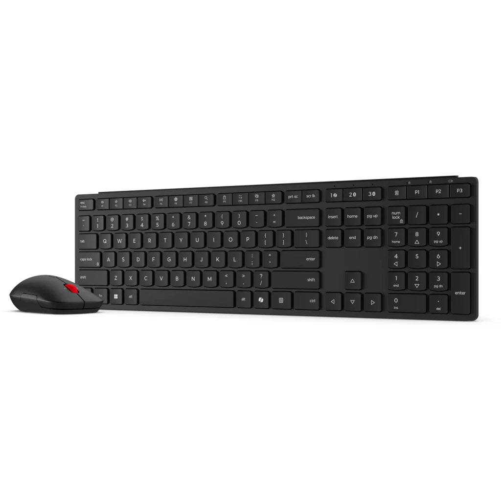 Kit Teclado Mouse Inalambrico Lenovo Pro 6000 Español PC