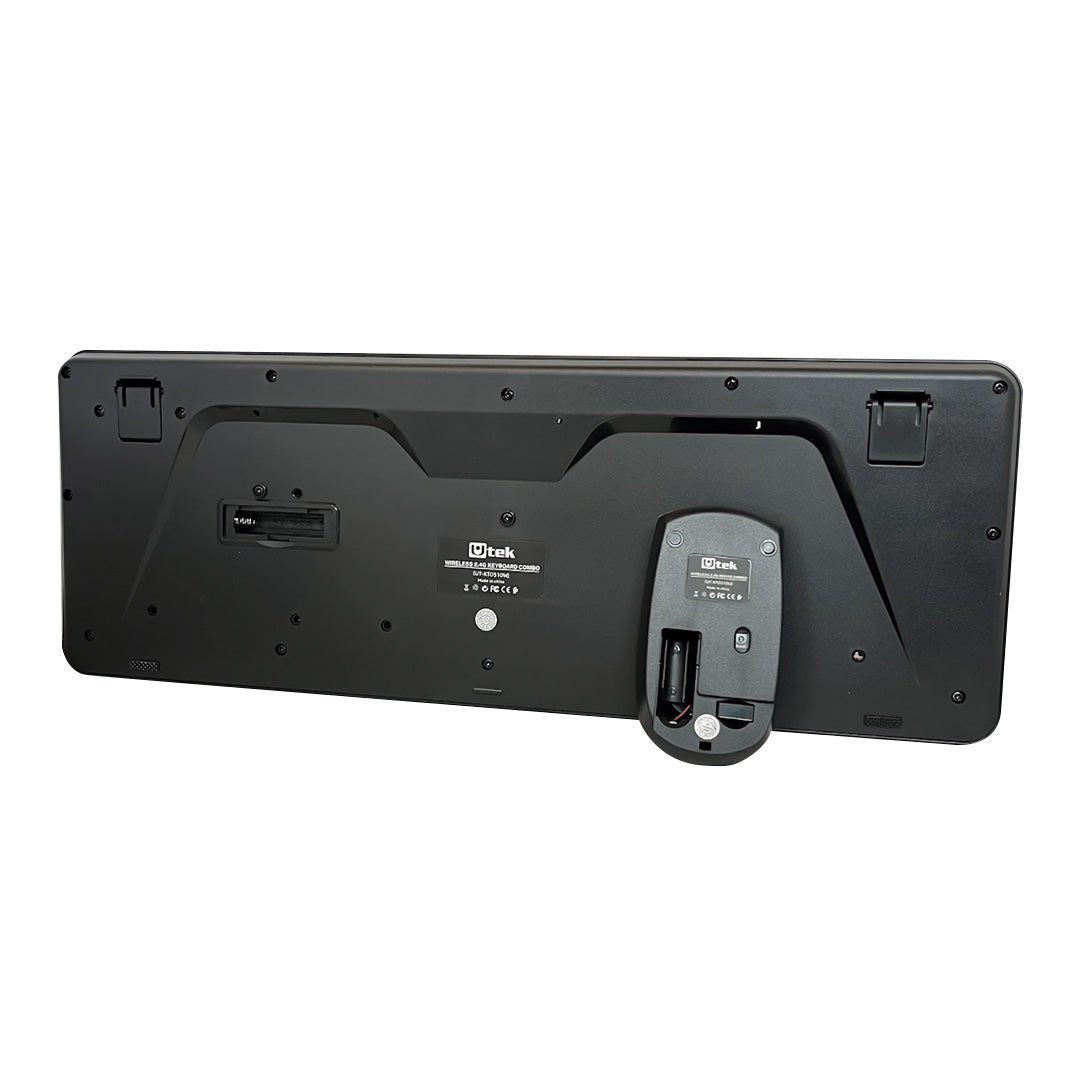 Kit Teclado y Mouse Inalámbrico UT-KTD510W PC Laptop