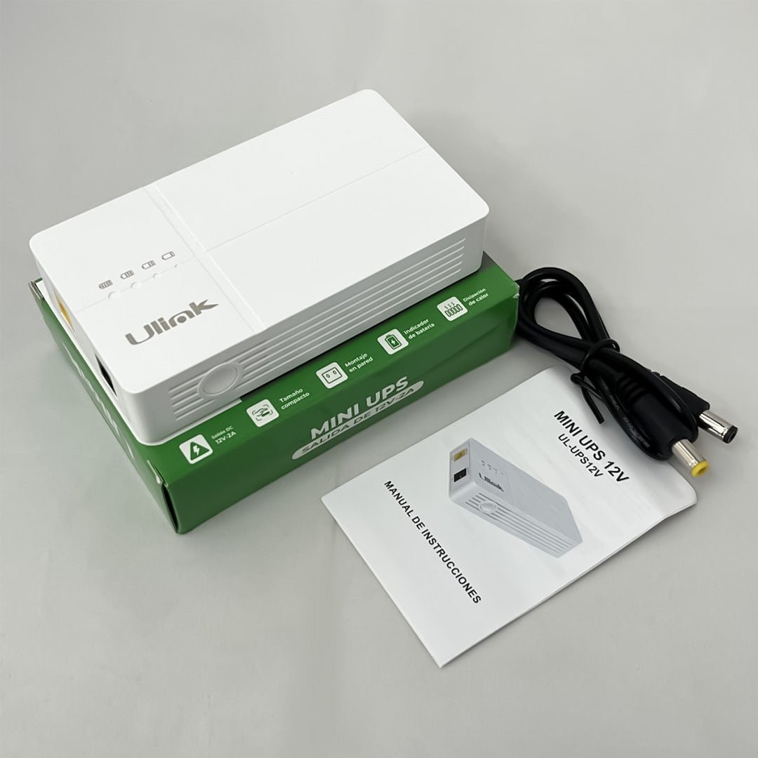 Mini UPS 7800mAh 12V para módem y cámaras UL - UPS12V