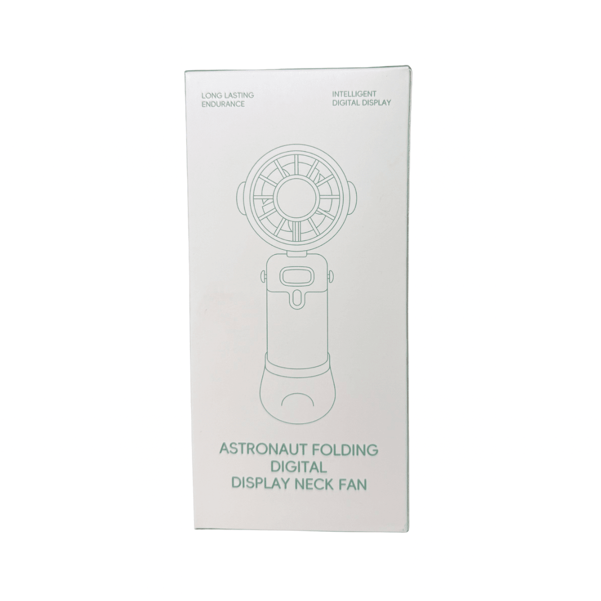 Mini Ventilador Portatil con Display y Soporte para escritorio