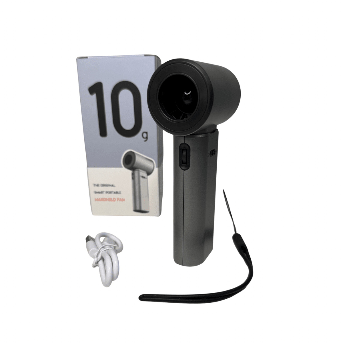 Mini Ventilador Portátil Tipo T Recargable con Pantalla