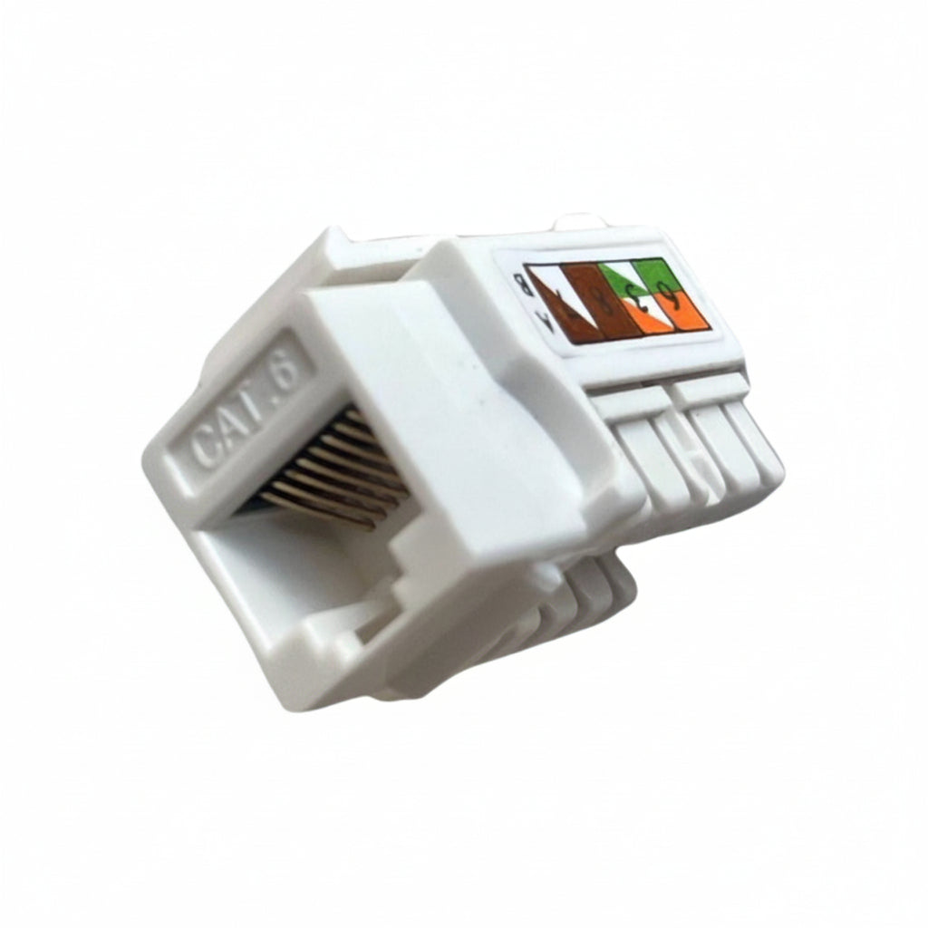 Módulo de Red RJ45 Cat6 para Faceplate 120 y Patch Panel