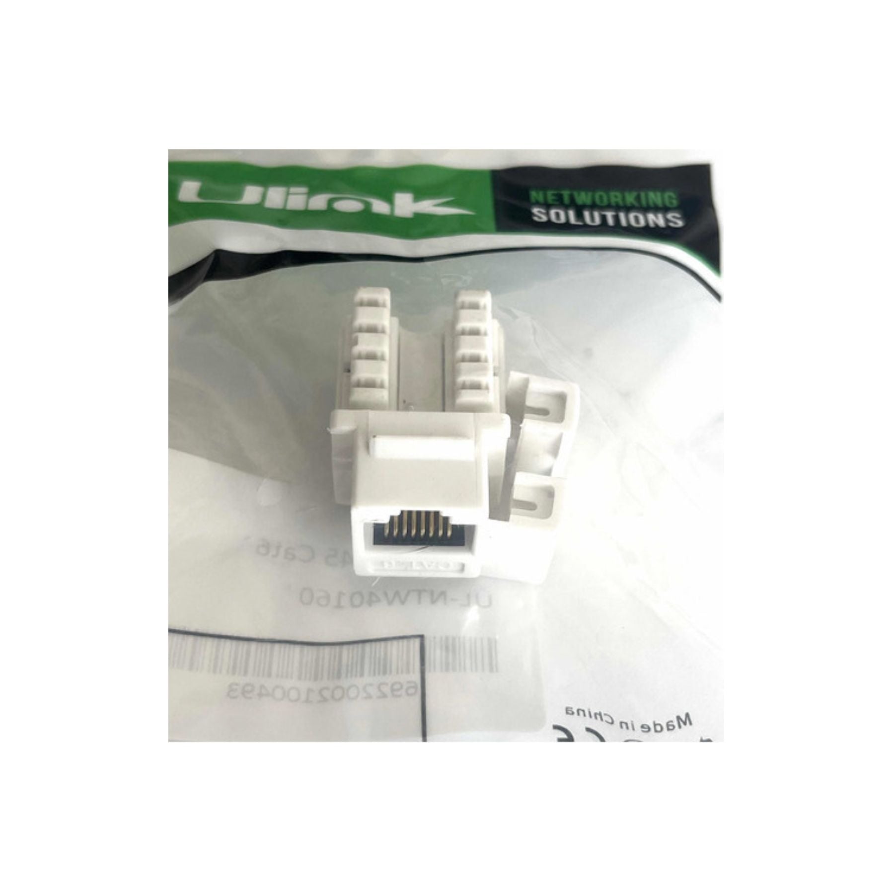 Módulo de Red RJ45 Cat6 para Faceplate 120 y Patch Panel