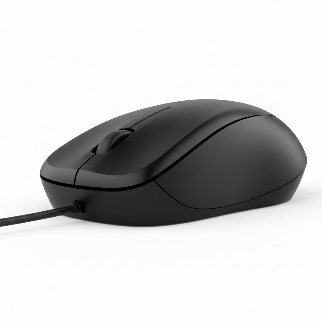 Mouse Alambrico HP 1000 Optico USB PC Laptop Negro