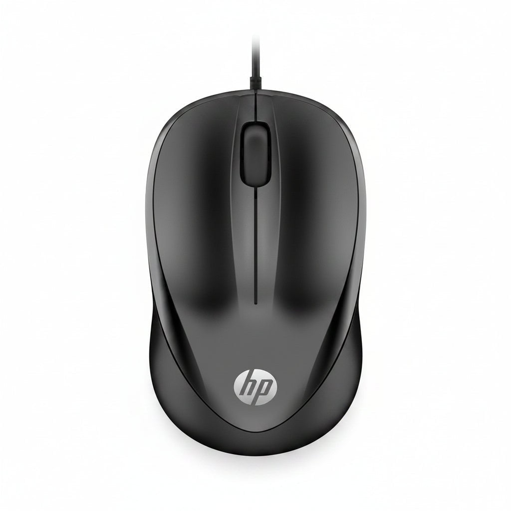 Mouse Alambrico HP 1000 Optico USB PC Laptop Negro
