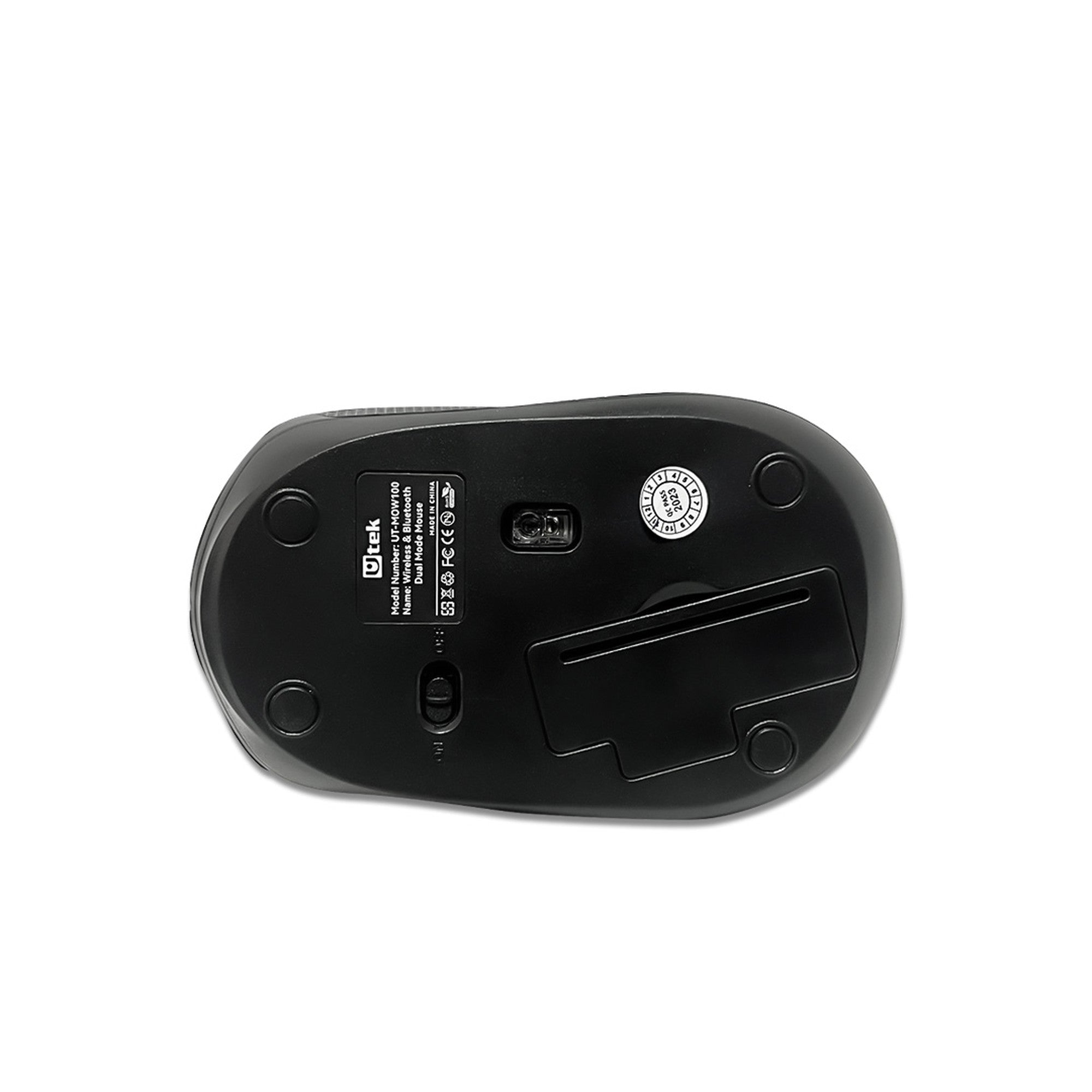 Mouse Inalámbrico Dual Bluetooth y 2,4Ghz Utek UT - MOW100UtekItems Digital Spa – Tecnología, Hogar y Fitness en un solo lugar