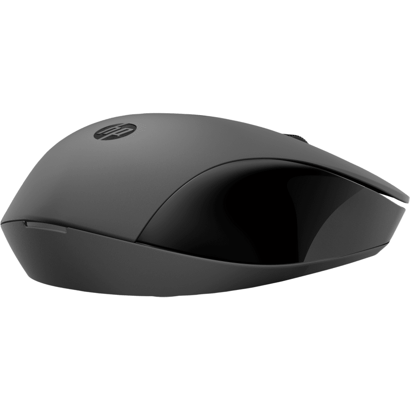 Mouse Inalámbrico HP 150 Negro 1600 DPI Receptor USBHPItems Digital Spa – Tecnología, Hogar y Fitness en un solo lugar