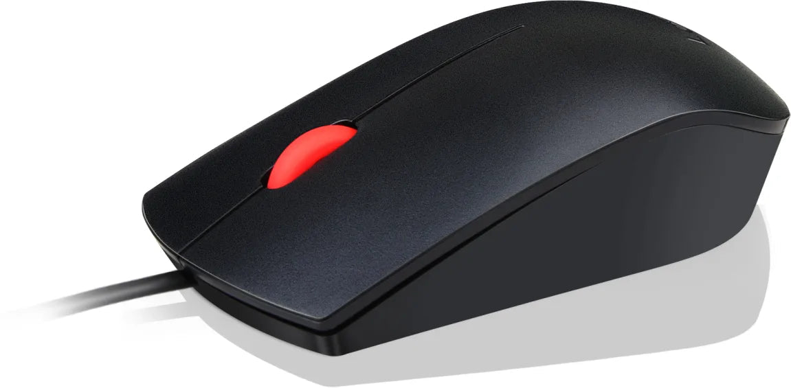 Mouse Lenovo Essential USB 1600 DPI Negro