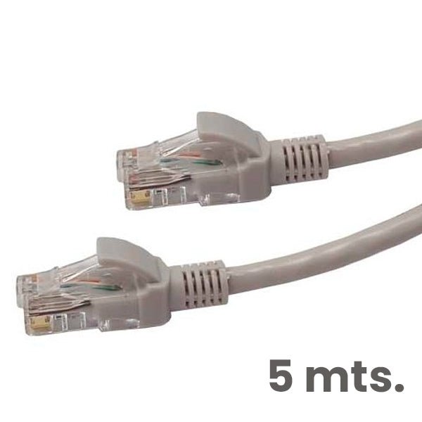 Patch Cord Cat5e 5 Mts / Cable de Red 5Mts Cat5e
