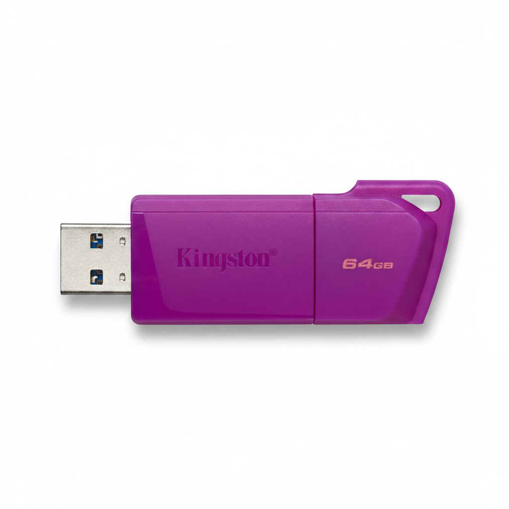 Pendrive 64GB Kingston Exodia USB 3.2 Morado Neon