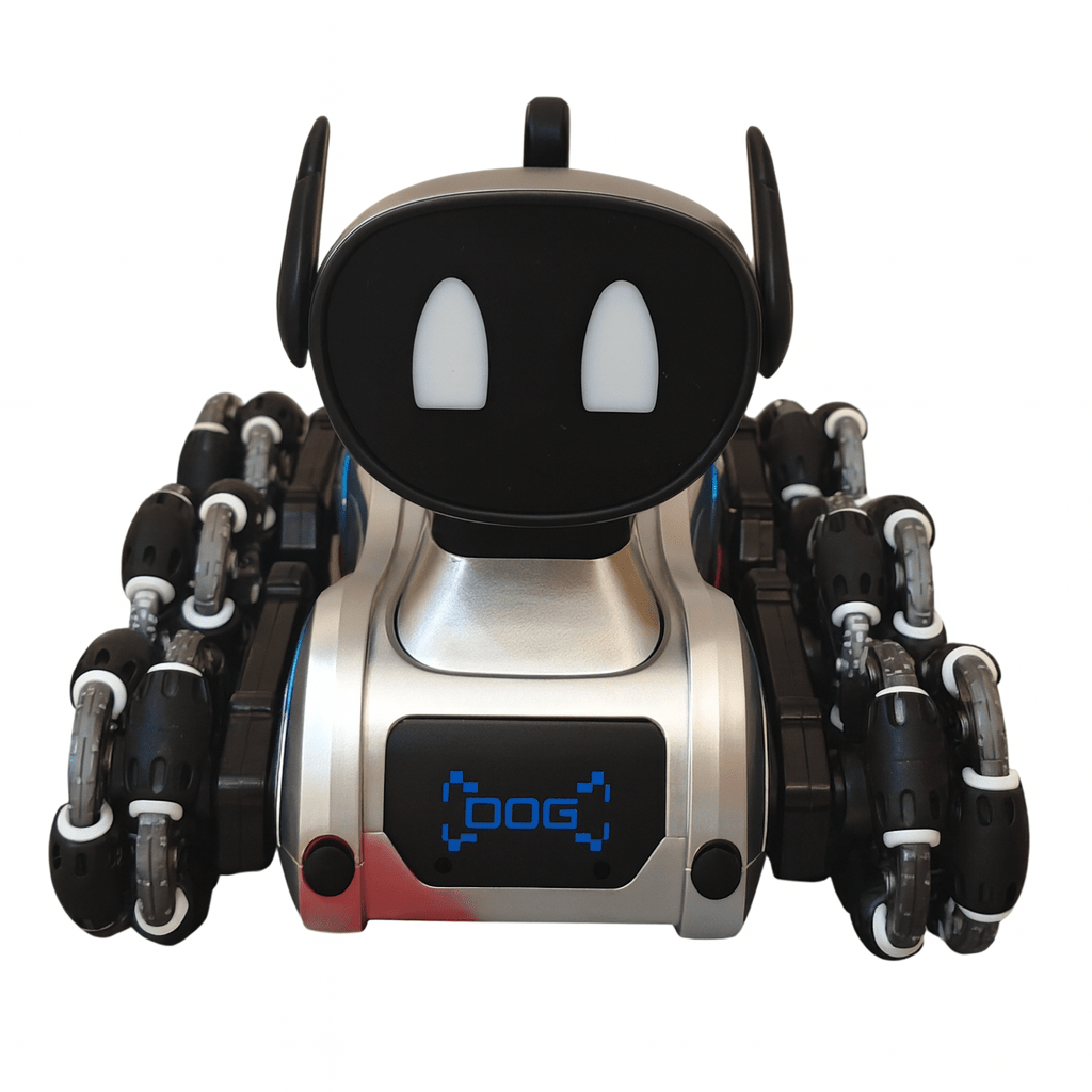 Perro Robot a Control Remoto con Ruedas Omni - direccionales 360°
