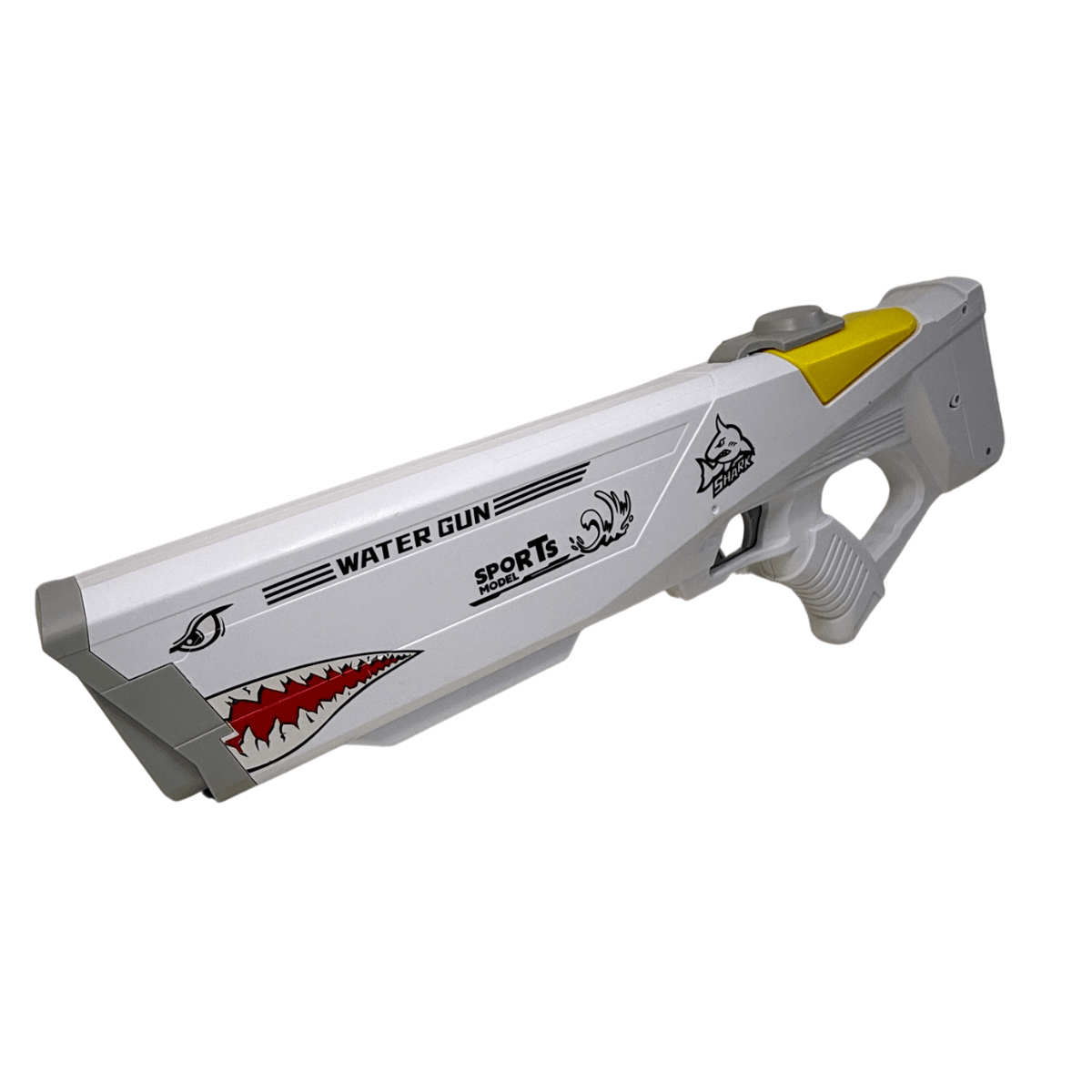 Pistola de Agua Eléctrica Recargable Diseño Tiburón