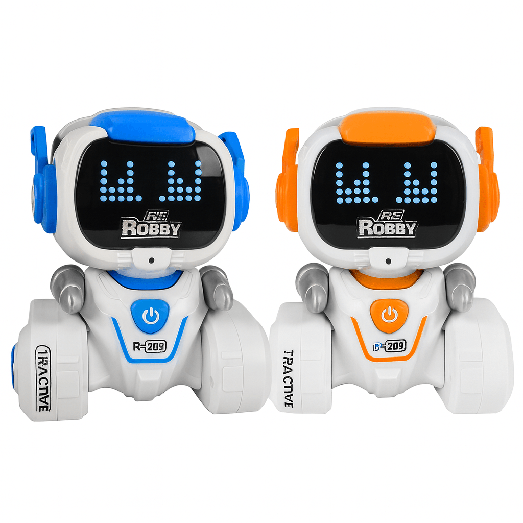 Robot Juguete a Control Remoto Robby con Luces y Sonido