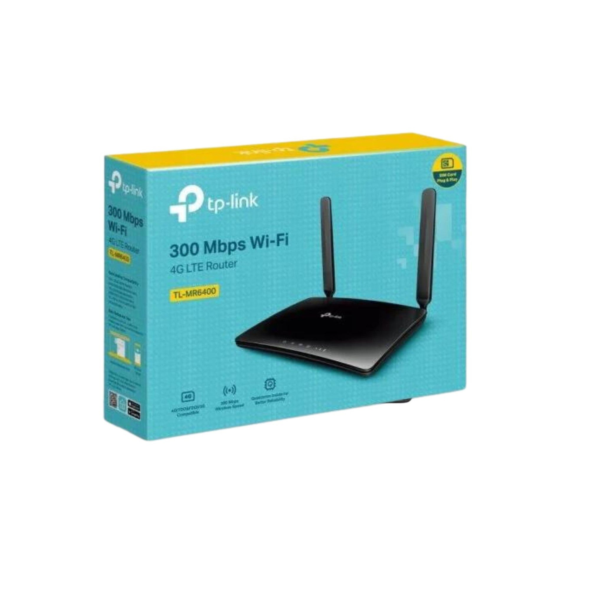 Router 4G LTE con Chip SIM TL - MR6400 300Mbps TP - Link